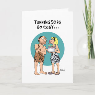 Snarky 50. Geburtstagskarte Karte