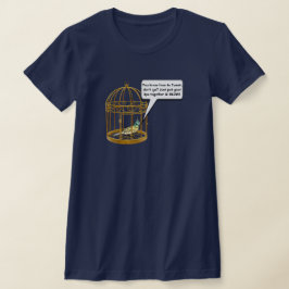 Snarky Bird Talk Personalisiert T-Shirt