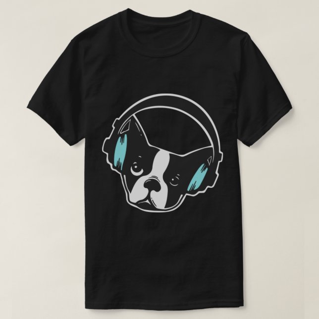 Snarky Blue Puppy T-Shirt (Design vorne)