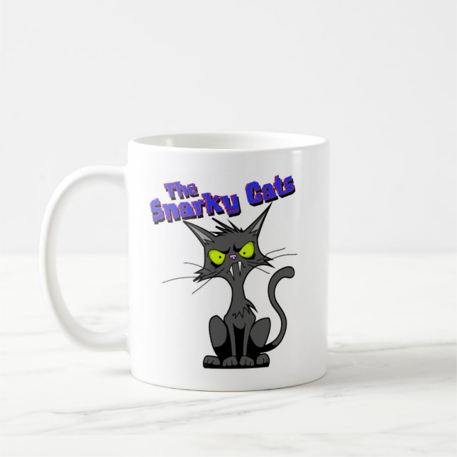Snarky Cats Cup Kaffeetasse (Links)