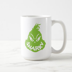 Snarky Grinch   Die große Seite Kaffeetasse