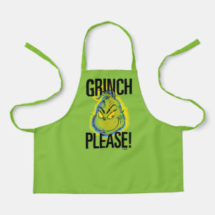 Snarky Grinch Funny Grinch Bitte zitieren Schürze