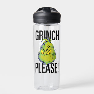 Snarky Grinch   Funny Grinch Bitte zitieren Trinkflasche