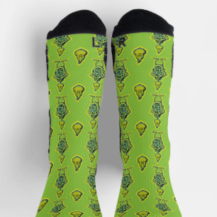 Snarky Grinch Witzig Ich rede nur mit meinem Hun Socken
