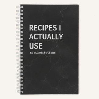 Snarky Rezeptbuch | Küchennotizbuch Notizbuch
