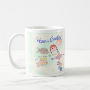 Snarky Zuhause Cooking Sprichwort Retro Kids Kaffe Kaffeetasse