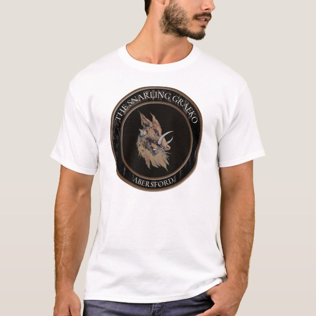 Snarling Graeko Round Men's T - Shirt (Vorderseite)