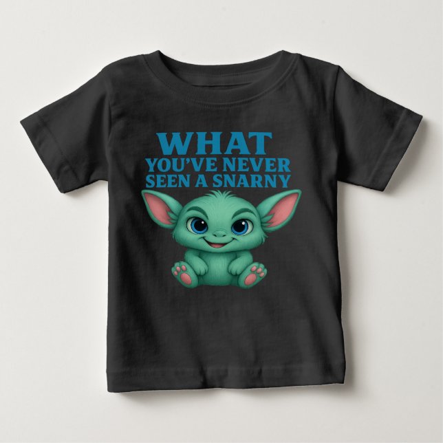 Snarny Friend™ - Was, du hast noch nie einen Snny  Baby T-shirt (Vorderseite)