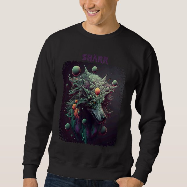 Snarr The Werewolf  Gothic Horror Sweatshirt (Vorderseite)