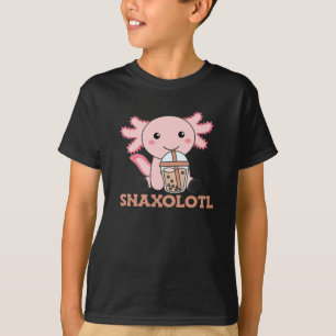Snaxolotl Axolotl Bubble Tee Liebhaber von süßen T