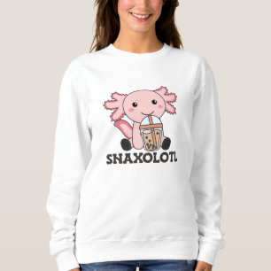 Snaxolotl Axolotl Bubble Tee Liebhaber von süßen T