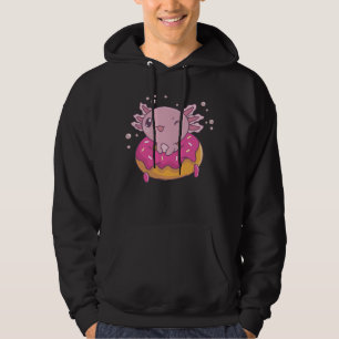 Snaxolotl Axolotl Donut Lovers Sweet Animals Hoodie