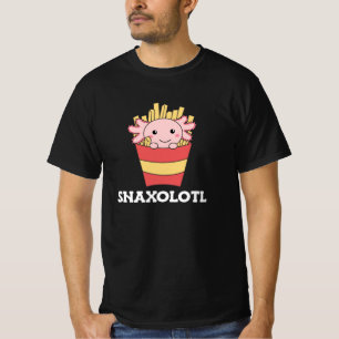 Snaxolotl Axolotl Lover Niedlichen Tiere Fries T-Shirt