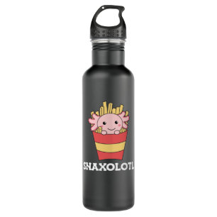 Snaxolotl Axolotl Lover Niedlicher Tiere Fries Edelstahlflasche