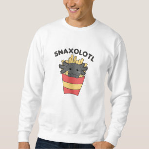 Snaxolotl Axolotl Lover Niedlicher Tiere Fries Sweatshirt