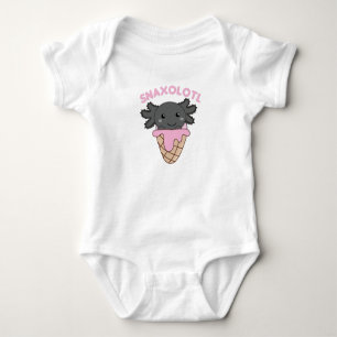 Snaxolotl Axolotl Lovers Sweet Animals Ice Creme Baby Strampler