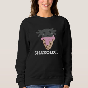 Snaxolotl Axolotl Lovers Sweet Animals Ice Creme Sweatshirt