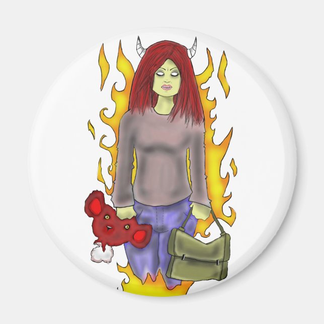 Snazzle Mummy Magnet (Vorne)