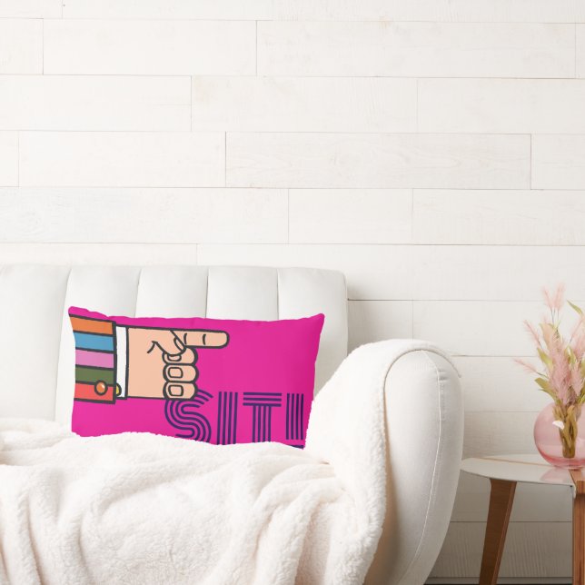 Snazzy Pointing Finger Lendenkissen (Liege)