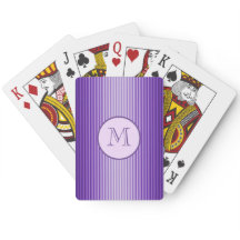 Snazzy Raffiniert Lila Streifen nach Maß