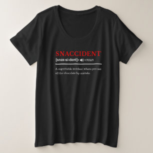 Sndisaster - Definition des benutzerdefinierten Wö Große Größe T-Shirt