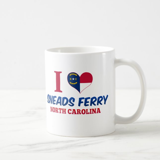 Sneads Fähre, North Carolina Kaffeetasse (Rechts)