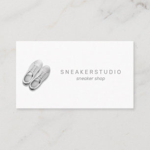 Sneaker Shoes Sport Gray Visitenkarte