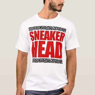 Sneakerhead Feuer-Rot-Zement T-Shirt