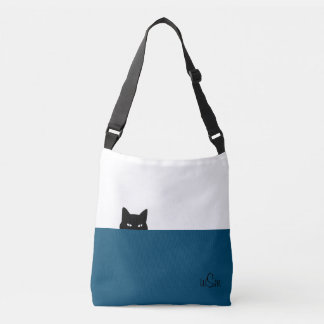 Sneaky Cat Crossbody Bag Tragetaschen Mit Langen Trägern