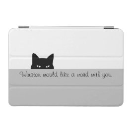 Sneaky Cat Möchtest ein Wort iPad Mini Hülle