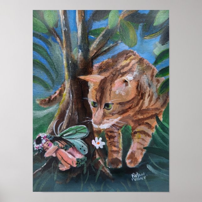 Sneaky Cat Poster (Vorne)