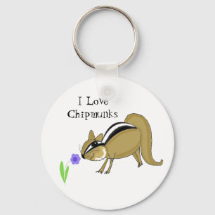Sneaky Chipmunk Schlüsselanhänger