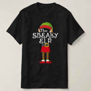 sneaky elf Familie passend Weihnachten T-Shirt