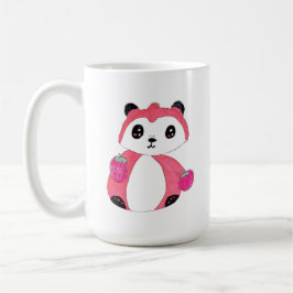 Sneaky Fox Berry Panda Cartoon Zeichnend für Kinde Kaffeetasse