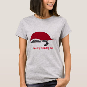 Sneaky Holiday Cat Shirt