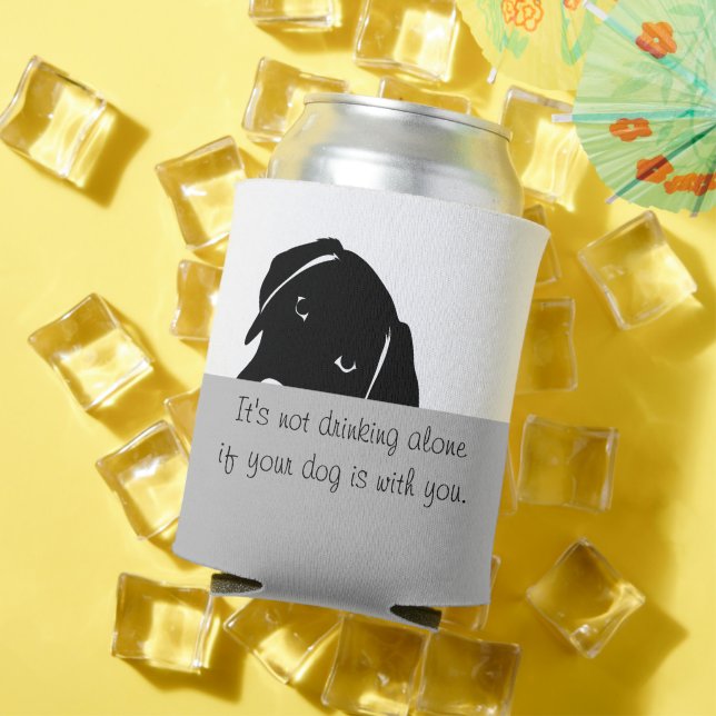 Sneaky Hund nicht allein trinken kann kühler Dosenkühler (In Situ Sommer)