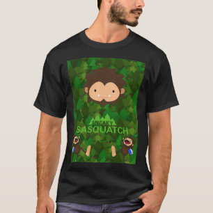 Sneaky Sasquatch Abenteuerrad 1 T-Shirt