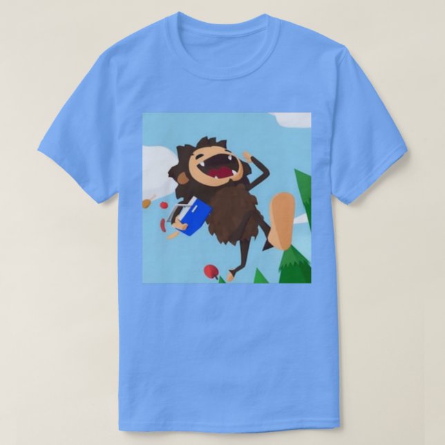 sneaky sasquatch big head 2 T-Shirt (Design vorne)