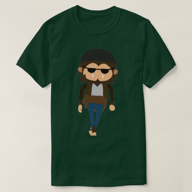 Sneaky Sasquatch Cool Sasquatch T-Shirt (Design vorne)