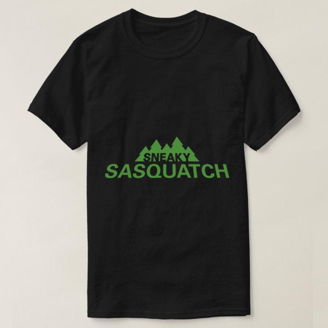 Sneaky Sasquatch Logo Classic T - Shirt (Design vorne)