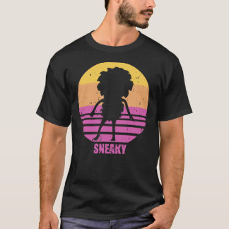Sneaky Sasquatch Silhouette gestört Sunset Vapo T-Shirt