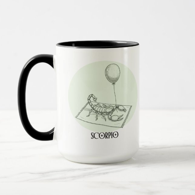 Sneaky Scorpio Classy Zodiac Birthday Gift Tasse (Links)