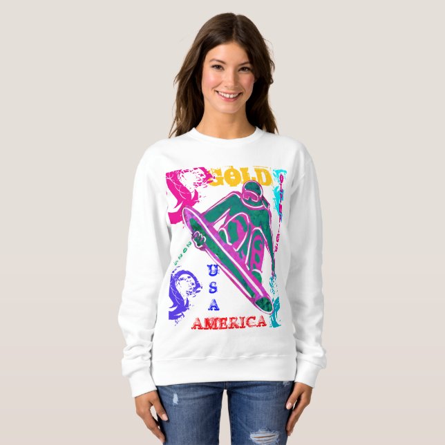 SNEEBOARDEN  SWEATSHIRT (Vorne ganz)