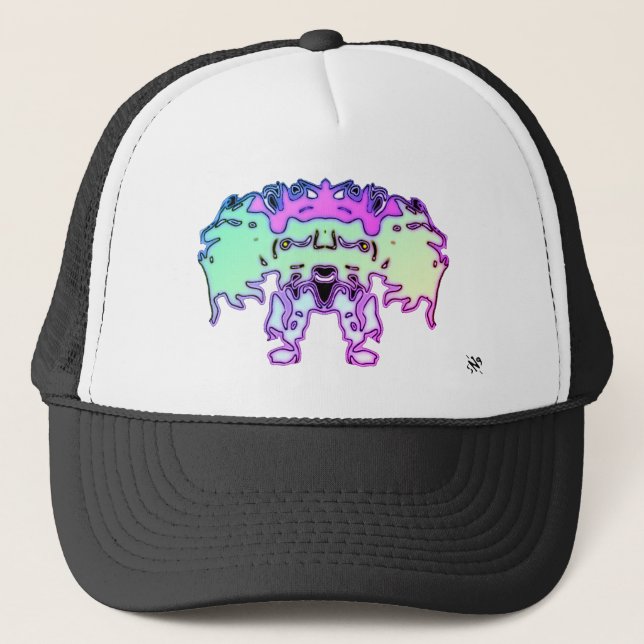 Sneering Chimera 1 Truckerkappe (Vorderseite)