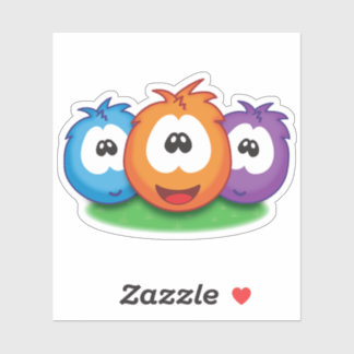 Sneezies! Icon Style Trio Arrangment Aufkleber