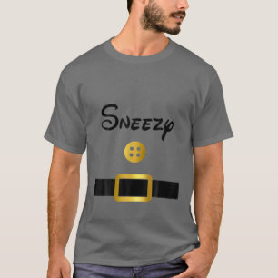 Sneezy Halloween ZwergKostümfarbenanpassung T-Shirt