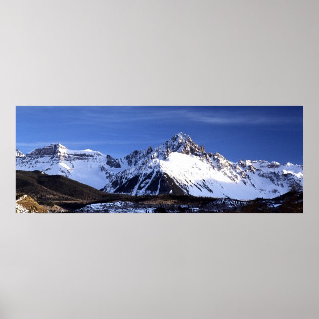 Sneffels Panorama Poster (Vorne)
