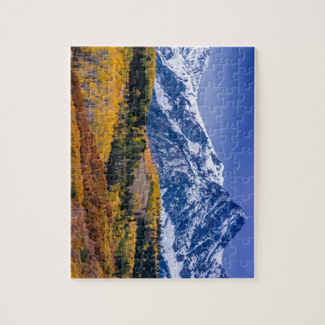 Sneffels Strecken-Fall-Sonnenaufgang - Colorado Puzzle (Vertikal)