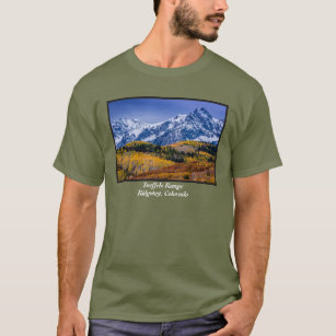 Sneffels Strecken-Fall-Sonnenaufgang - Colorado T-Shirt