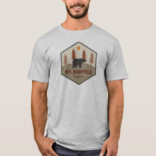 Sneffels Wilderness Colorado Bear T-Shirt